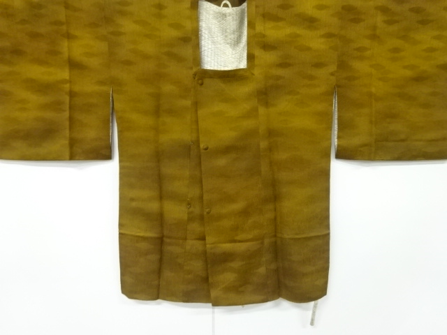 変わり横段模様織出し道行コート